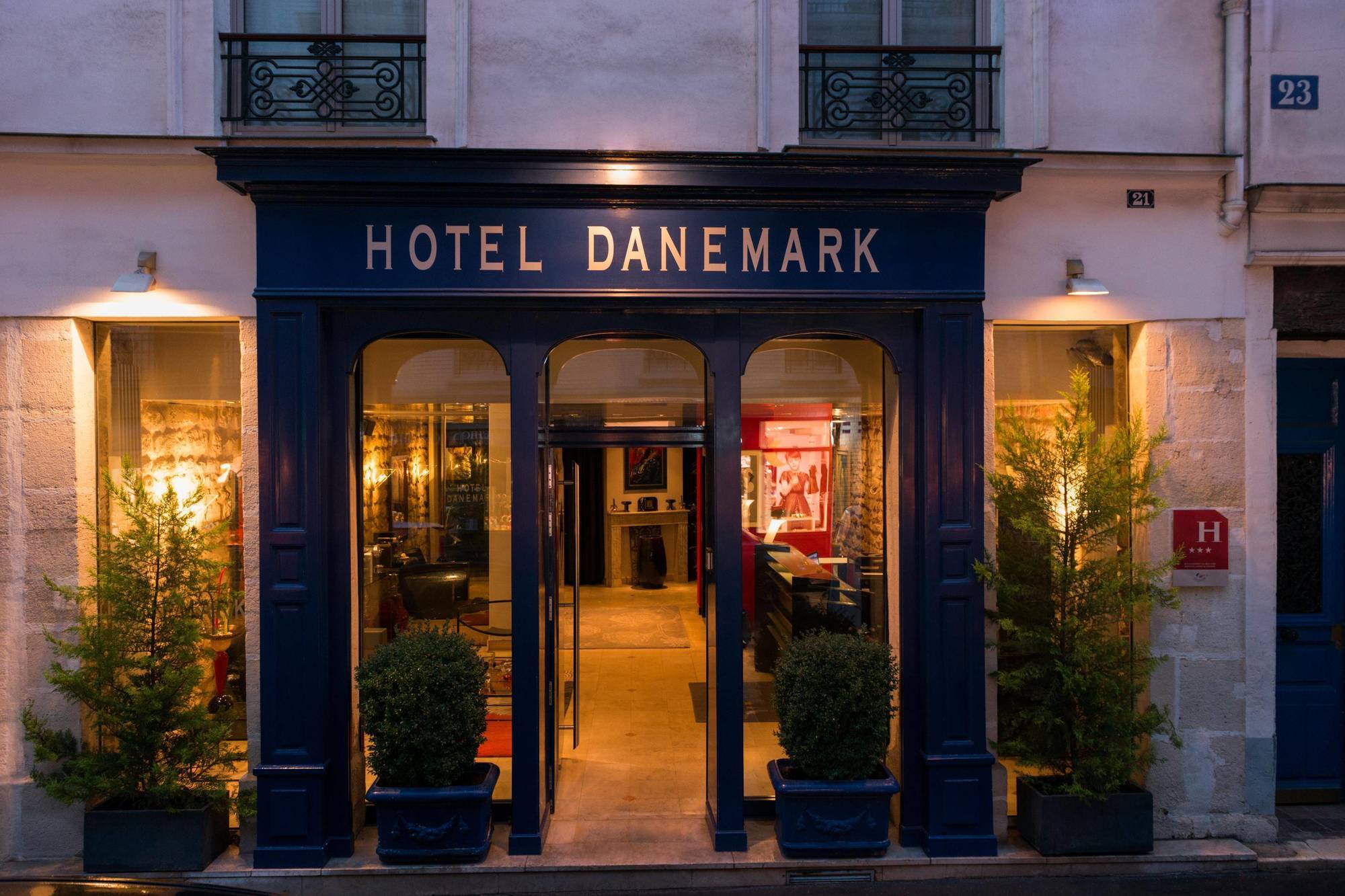 Hotel Danemark Париж Екстериор снимка